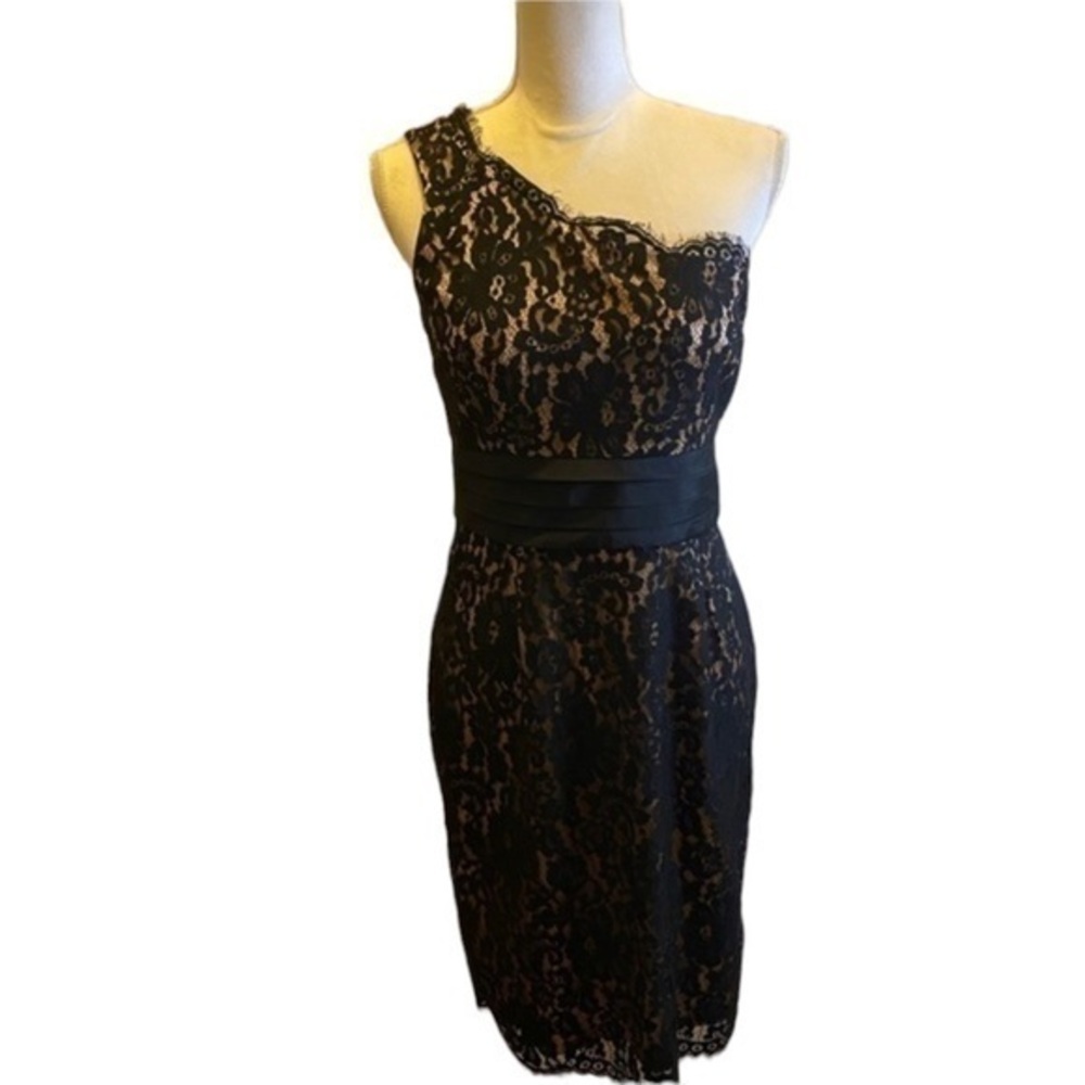 Eliza J one shoulder dress